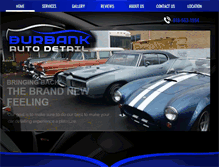 Tablet Screenshot of burbankautodetail.com